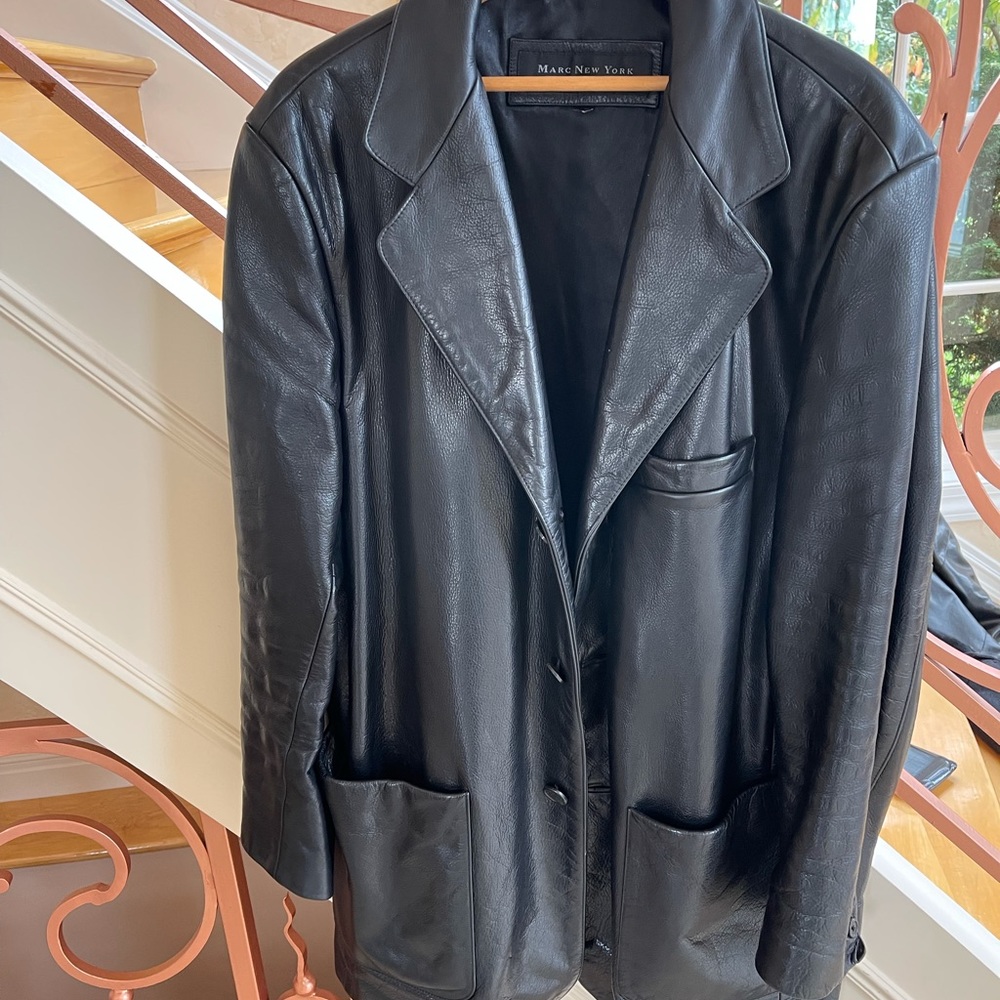 Leather jacket